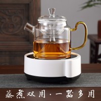 玻璃蒸茶壺  玻匠人十大品牌茶具